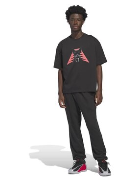 Playera deportiva para básquetbol Adidas de hombre