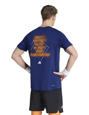 Playera deportiva con raqueta Adidas de hombre