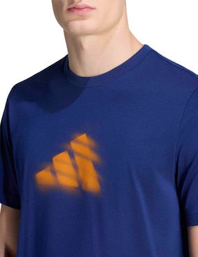 Playera deportiva con raqueta Adidas de hombre