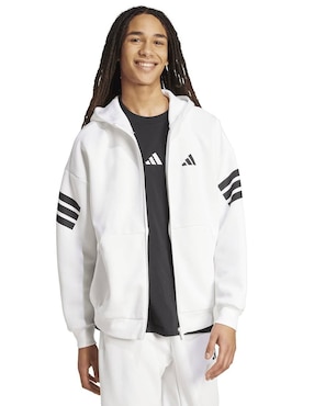 Sudadera Adidas con capucha y bolsa para hombre