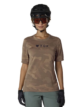 Jersey manga corta Fox Racing para mujer