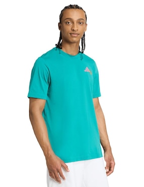 Playera deportiva para tennis Adidas de hombre