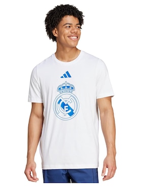 Playera deportiva para fútbol Adidas Real Madrid Club de Fútbol de hombre