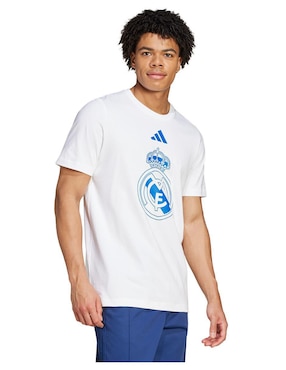 Playera deportiva para fútbol Adidas Real Madrid Club de Fútbol de hombre