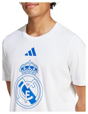 Playera deportiva para fútbol Adidas Real Madrid Club de Fútbol de hombre