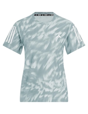 Playera deportiva para correr Adidas de mujer