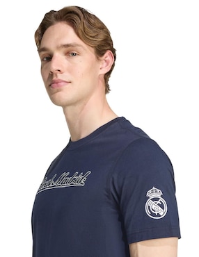 Playera deportiva para fútbol Adidas Real Madrid Club de Fútbol de hombre