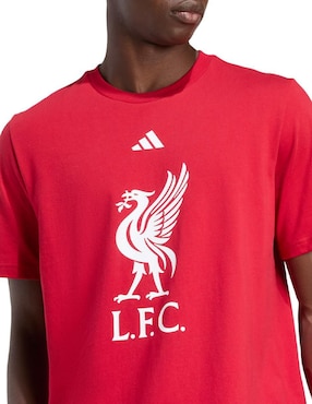 Playera deportiva para fútbol Adidas Liverpool Football Club de hombre