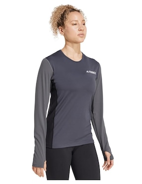 Playera deportiva para senderismo Adidas de mujer