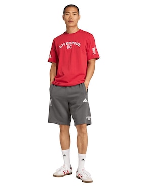 Playera deportiva para fútbol Adidas Liverpool Football Club de hombre
