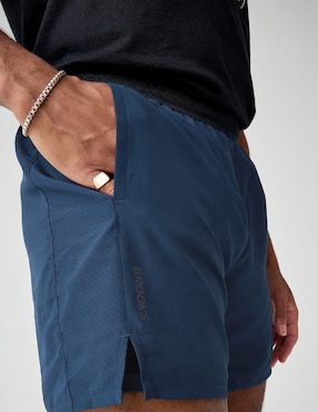 Short con malla Brooks para correr hombre
