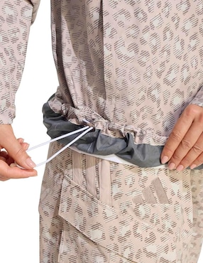 Chamarra para senderismo Adidas Rainwear de mujer