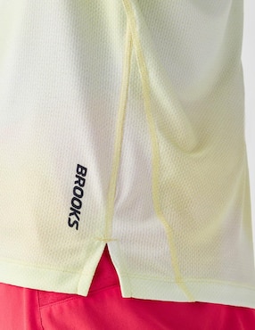 Playera deportiva para correr Brooks de hombre