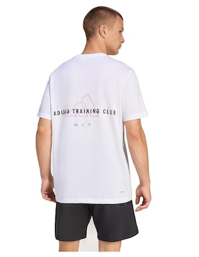 Playera deportiva para entrenamiento Adidas de hombre