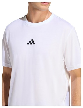 Playera deportiva para entrenamiento Adidas de hombre