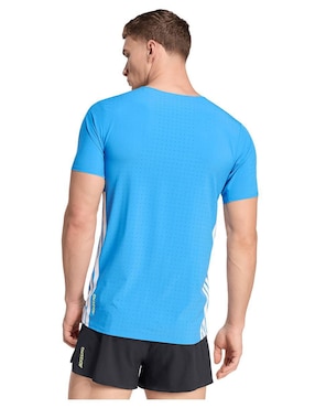 Playera deportiva para correr Adidas de hombre