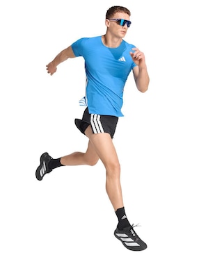 Playera deportiva para correr Adidas de hombre