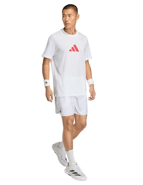 Playera deportiva para tennis Adidas de hombre