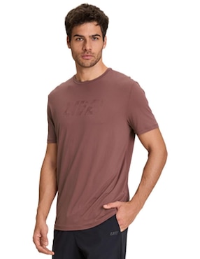 Playera deportiva para entrenamiento Live de hombre