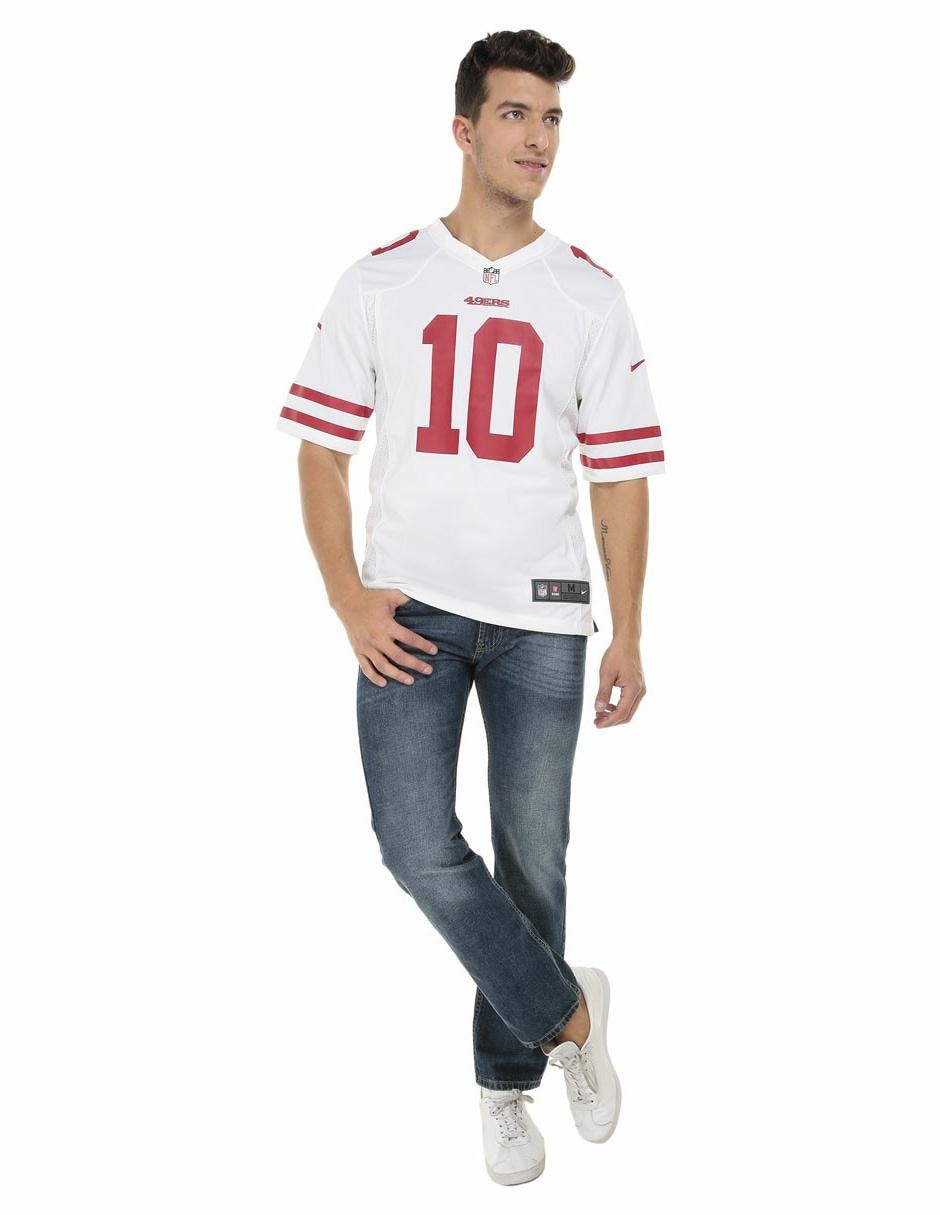 Jersey Nike Réplica San Francisco 49ers Atlético para caballero