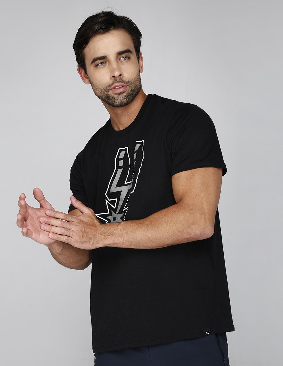 Playera deportiva para básquetbol San Antonio Spurs para hombre