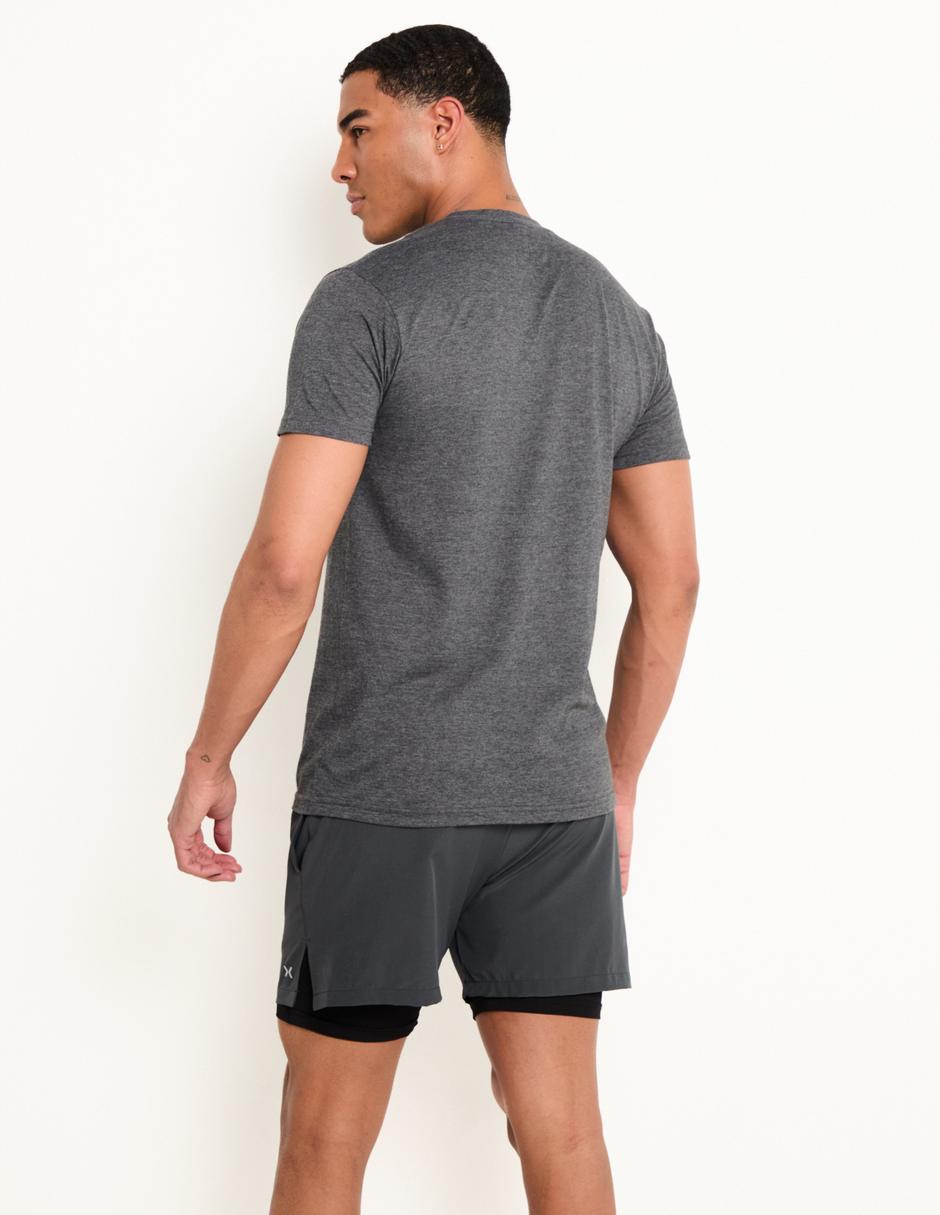 PLAYERA X10 CAB. HOMBRE SIN E, M, GRIS