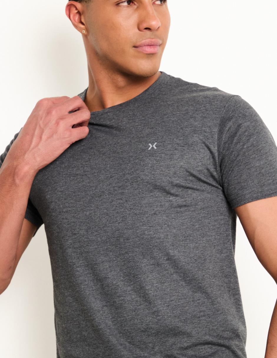 PLAYERA X10 CAB. HOMBRE SIN E, M, GRIS