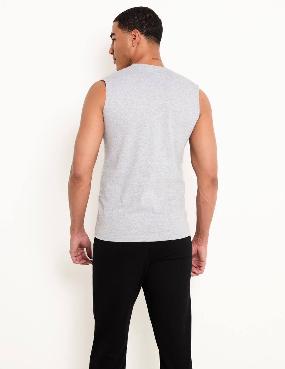 PLAYERA X10 CAB. HOMBRE SIN E, M, GRIS