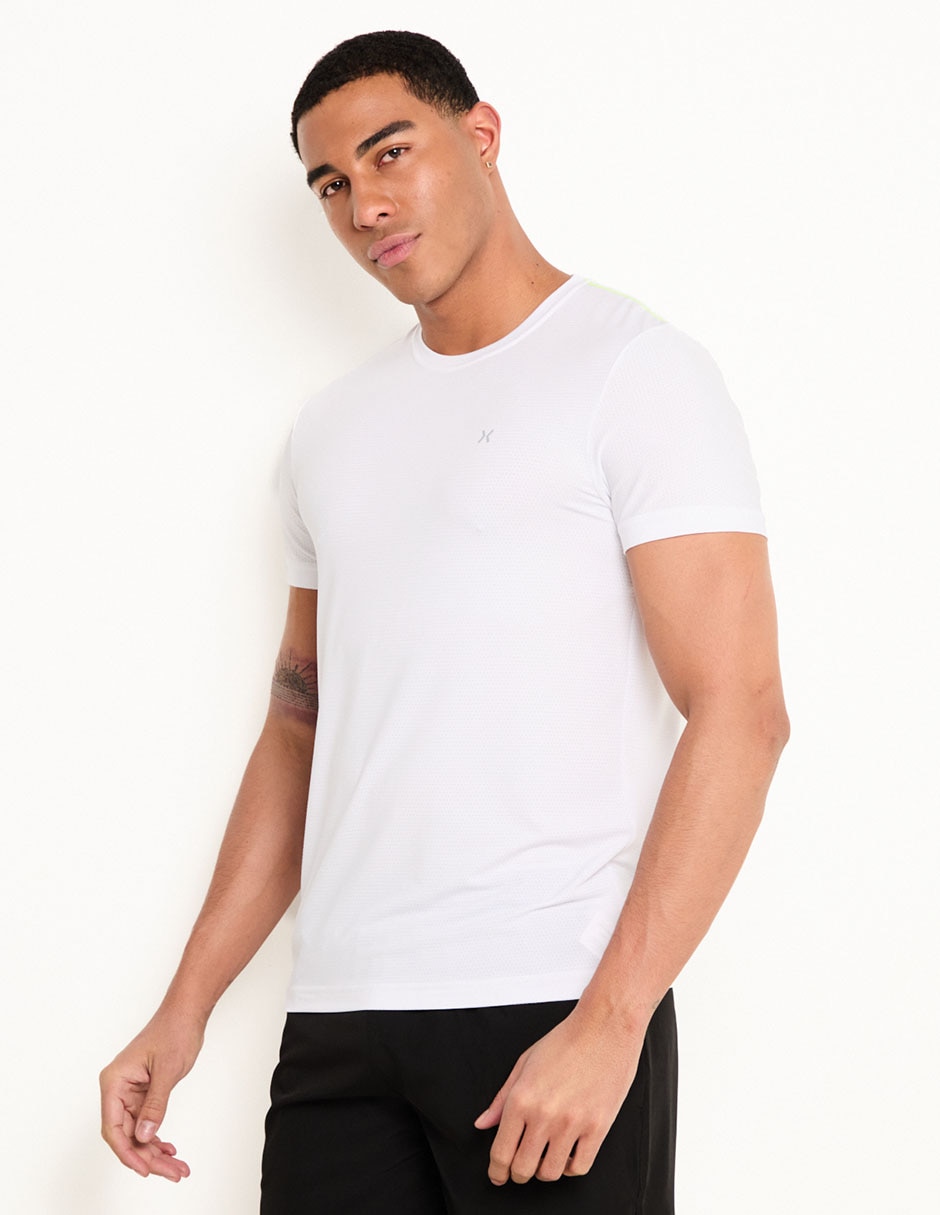 Playera deportiva para correr de hombre Playera deportiva para correr de hombre