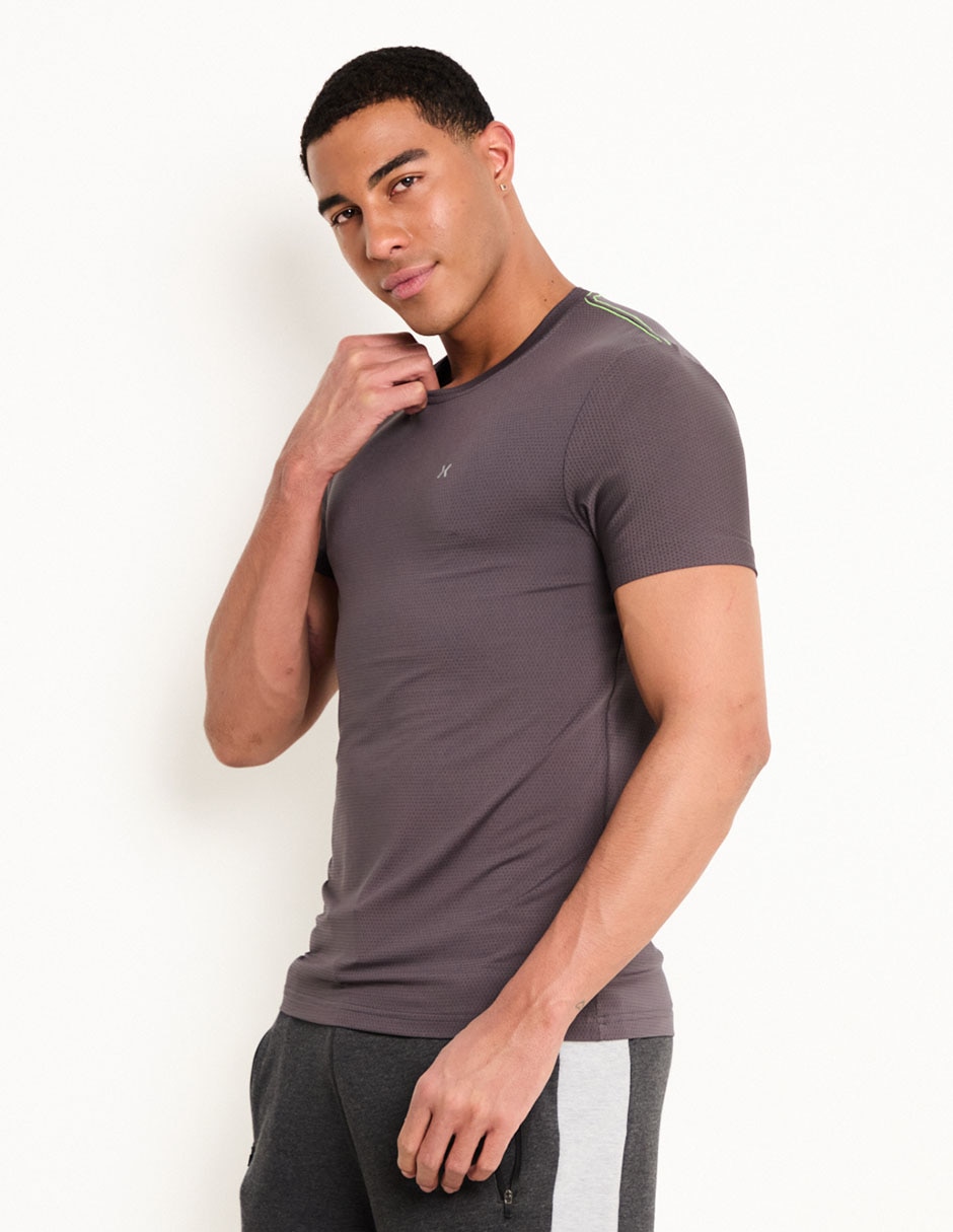 Playera deportiva para correr de hombre
