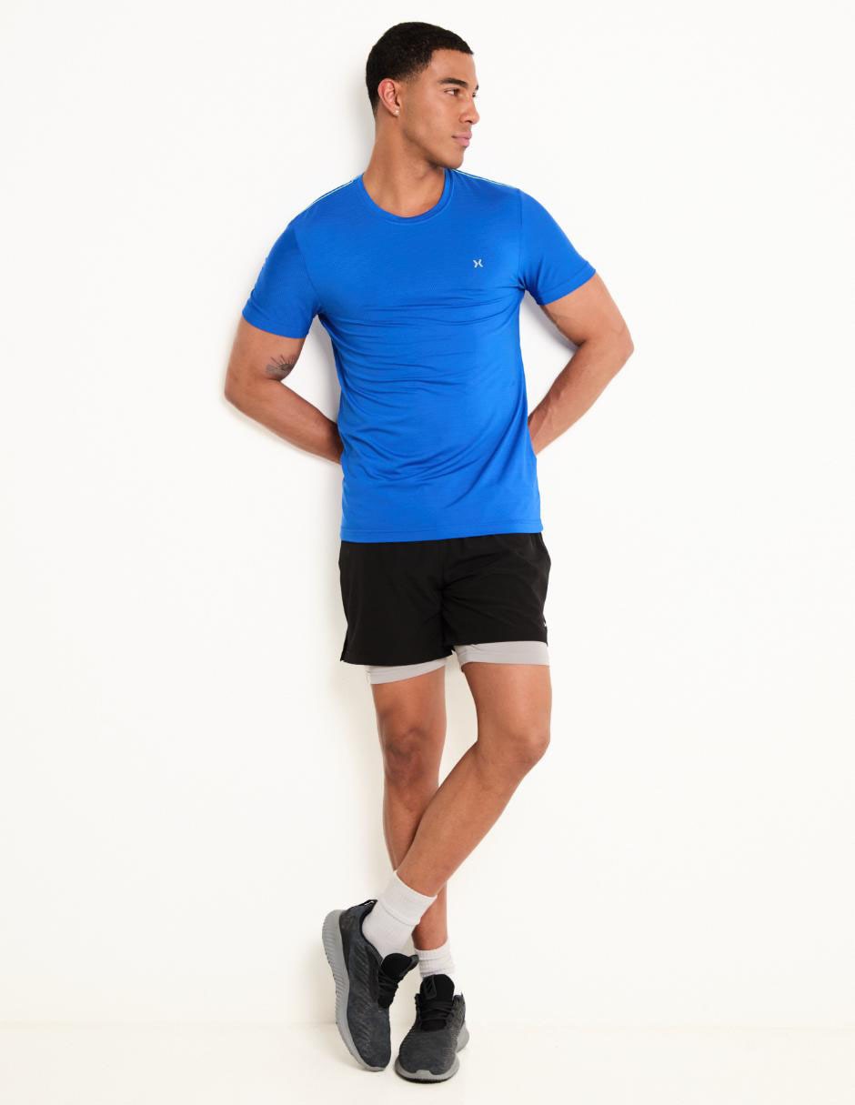 Playera deportiva para correr de hombre 3