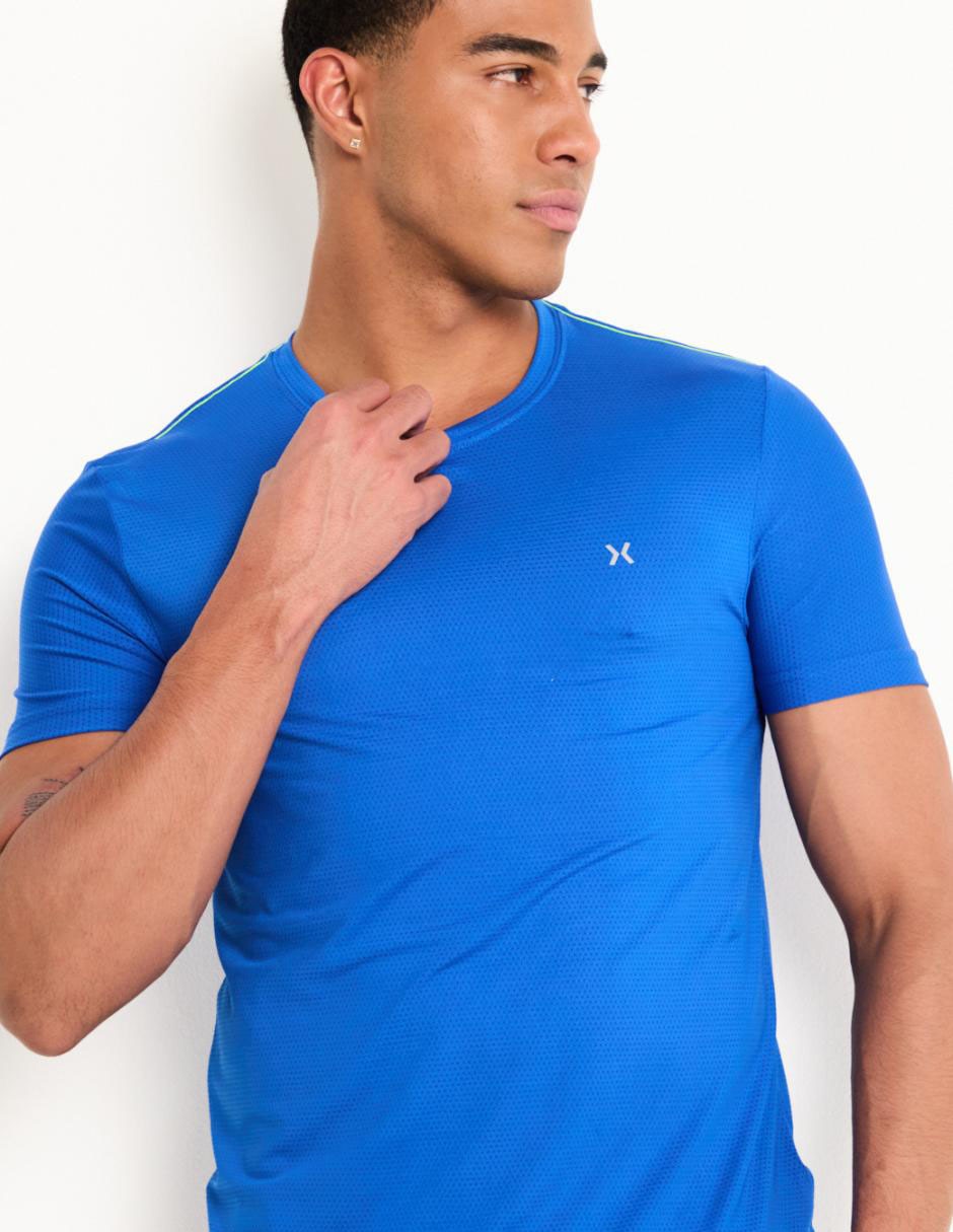 Playera deportiva para correr de hombre 4