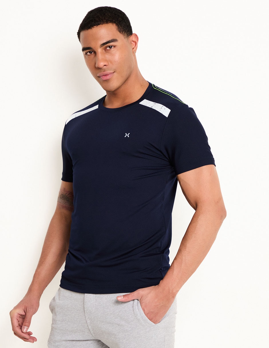 Playera deportiva para correr de hombre Playera deportiva para correr de hombre