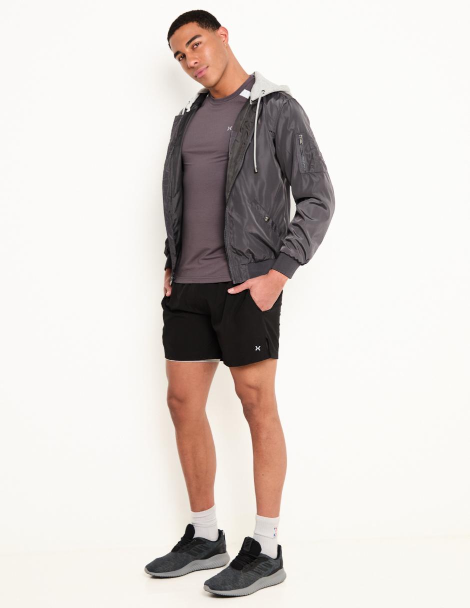 PLAYERA X10 PLAY.CAB. M/C HO, XG, GRIS