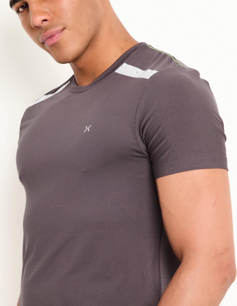 PLAYERA X10 PLAY.CAB. M/C HO, XG, GRIS