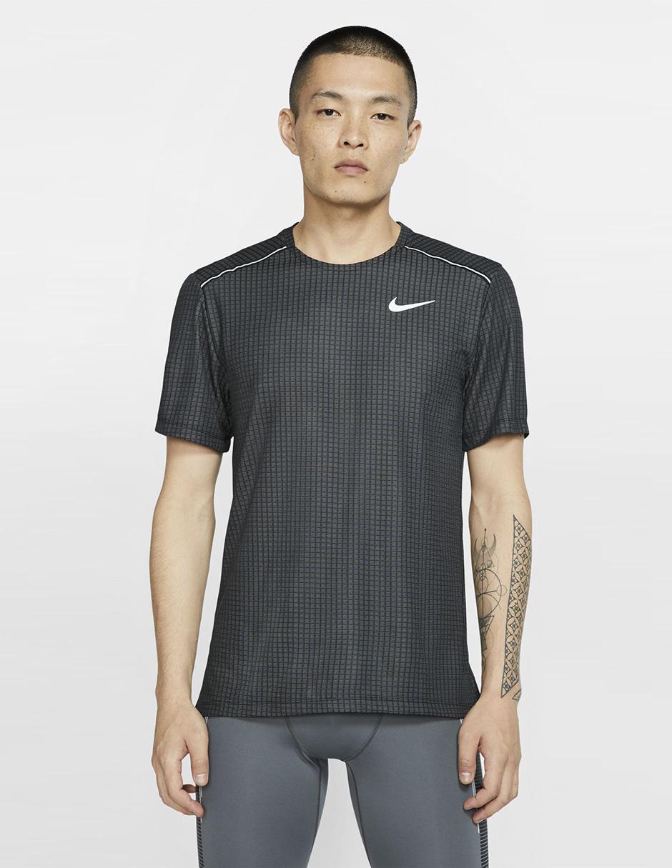 Playera Nike Dri-FIT Miler Wild Run Nike Color: Rojo, Talla: L a domicilio  | Cornershop by Uber - Mexico