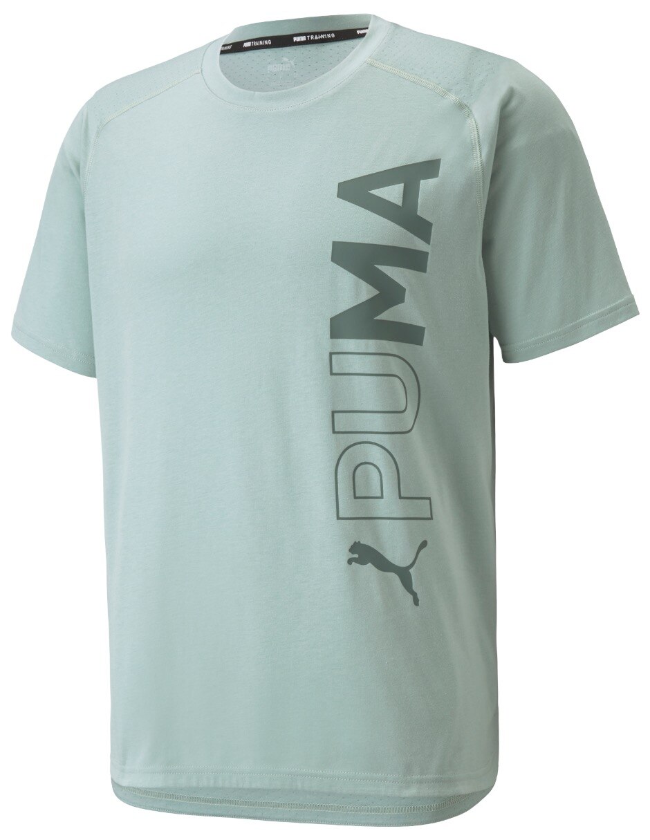 Playera deportiva Puma de entrenamiento estampado logotipo para hombre en  Liverpool