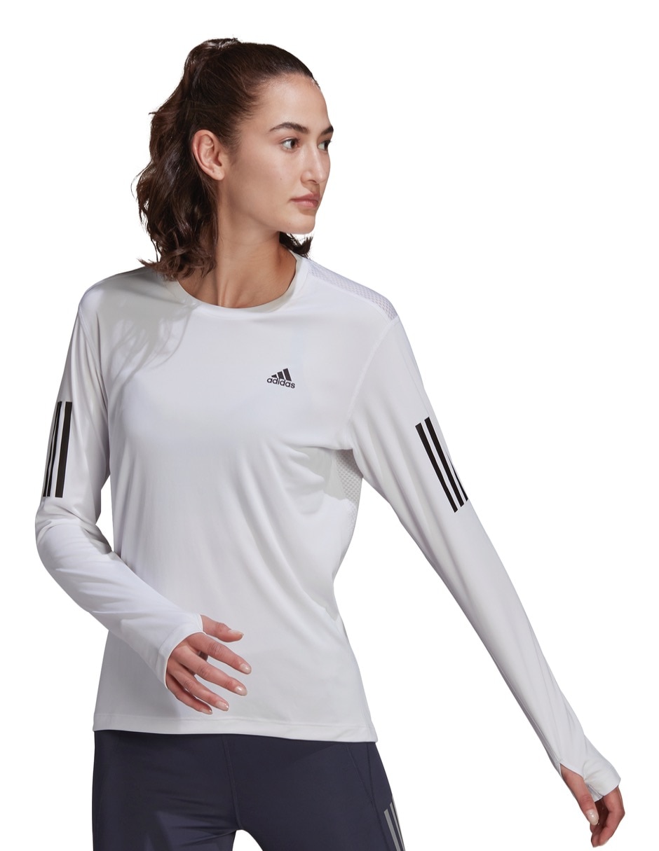 Peluquero cuero ropa Playera deportiva ADIDAS de correr para mujer | Liverpool.com.mx
