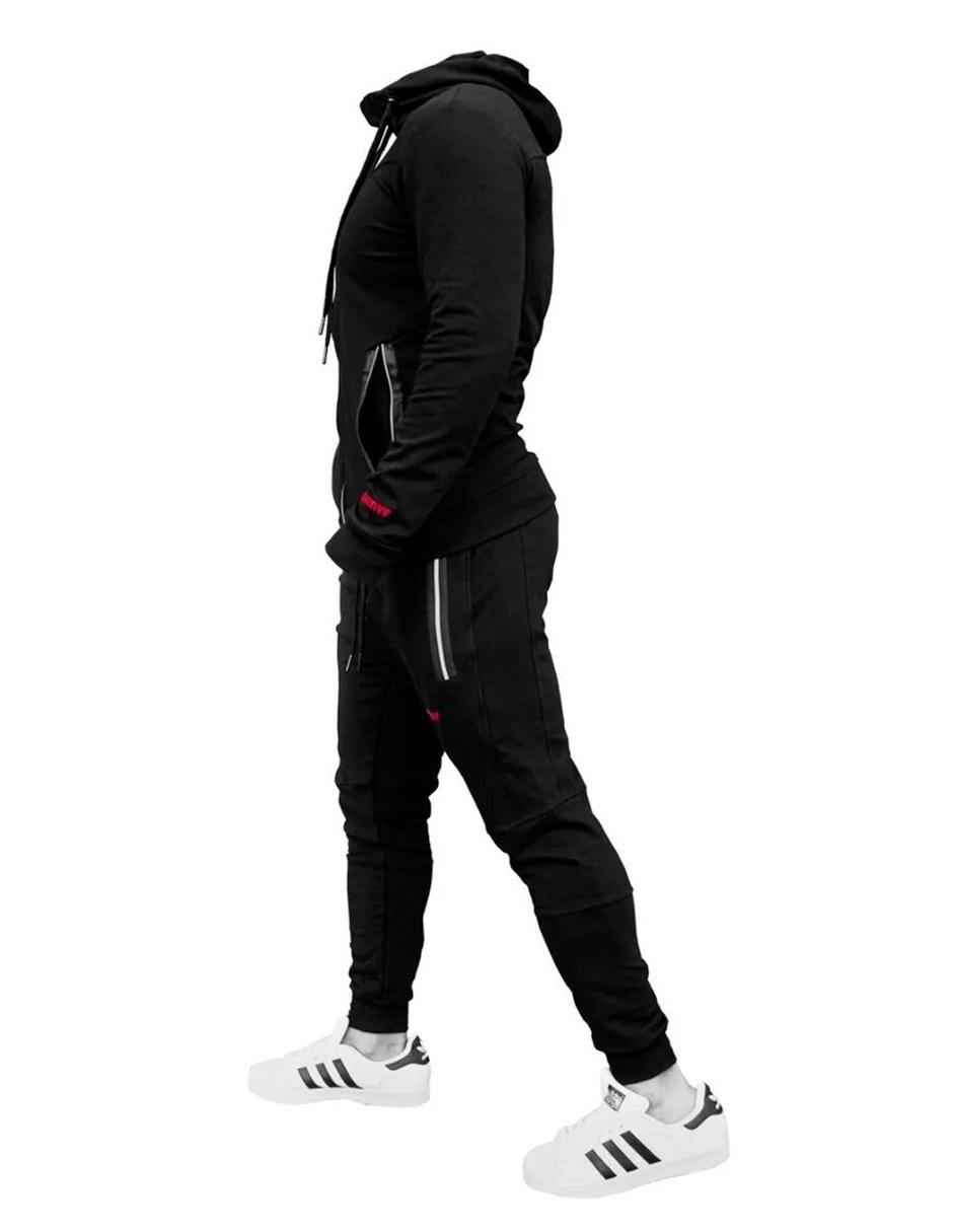 Conjunto deportivo regular con elástico para hombre 2