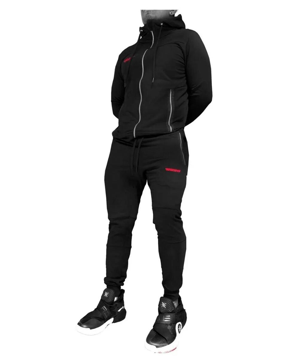 Conjunto deportivo regular con elástico para hombre 3