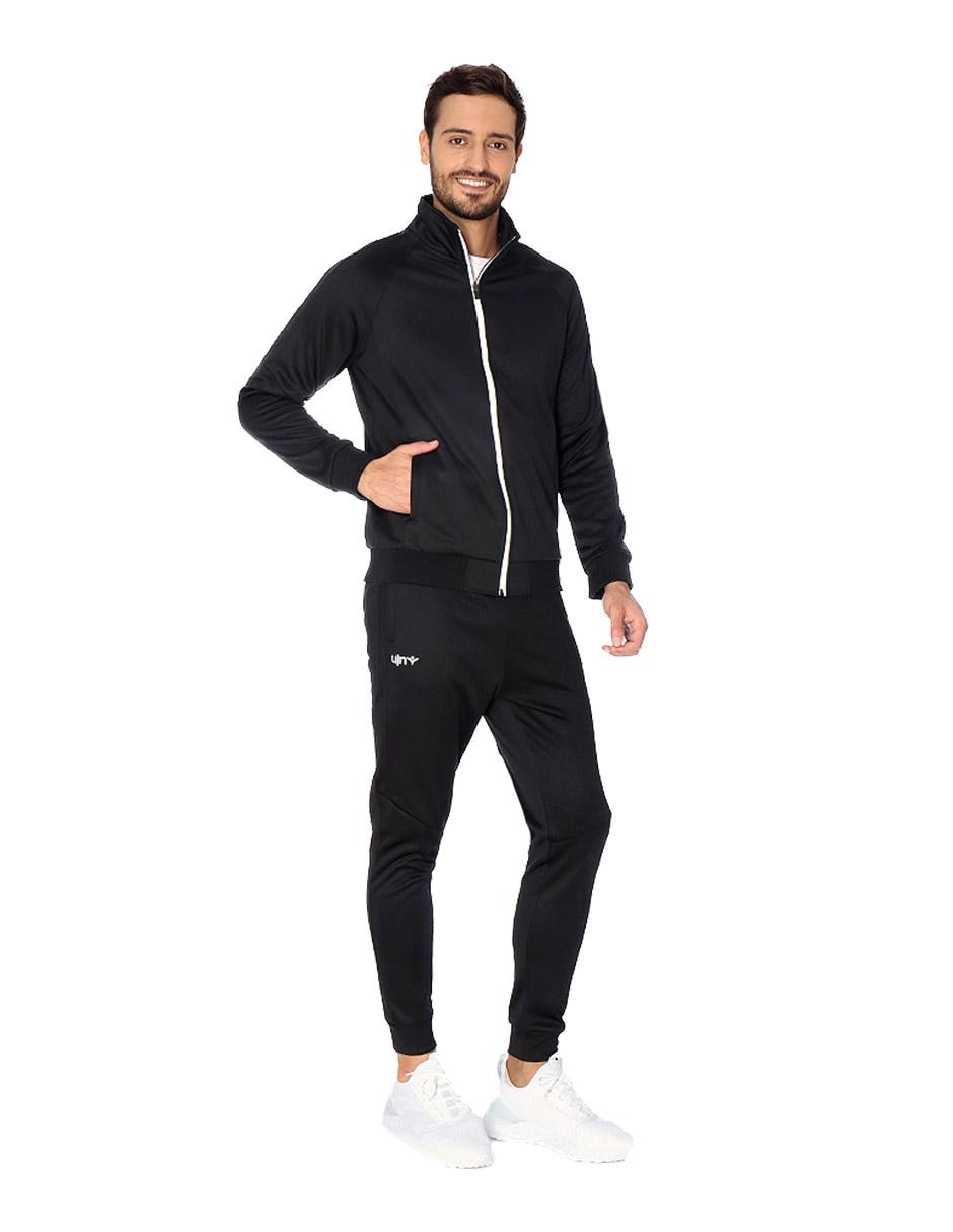 Conjunto deportivo regular con elástico para hombre