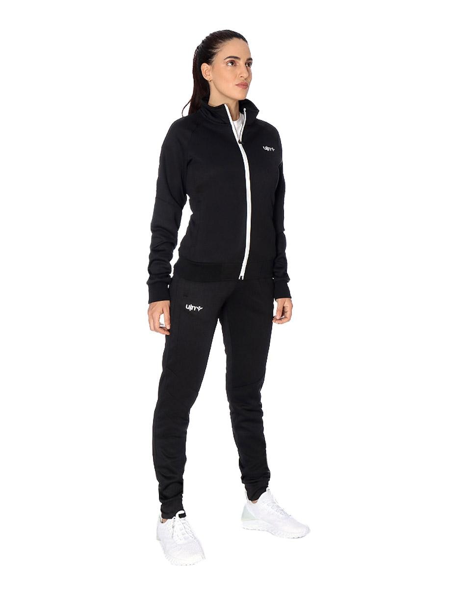 Conjunto deportivo regular con elástico para mujer 2