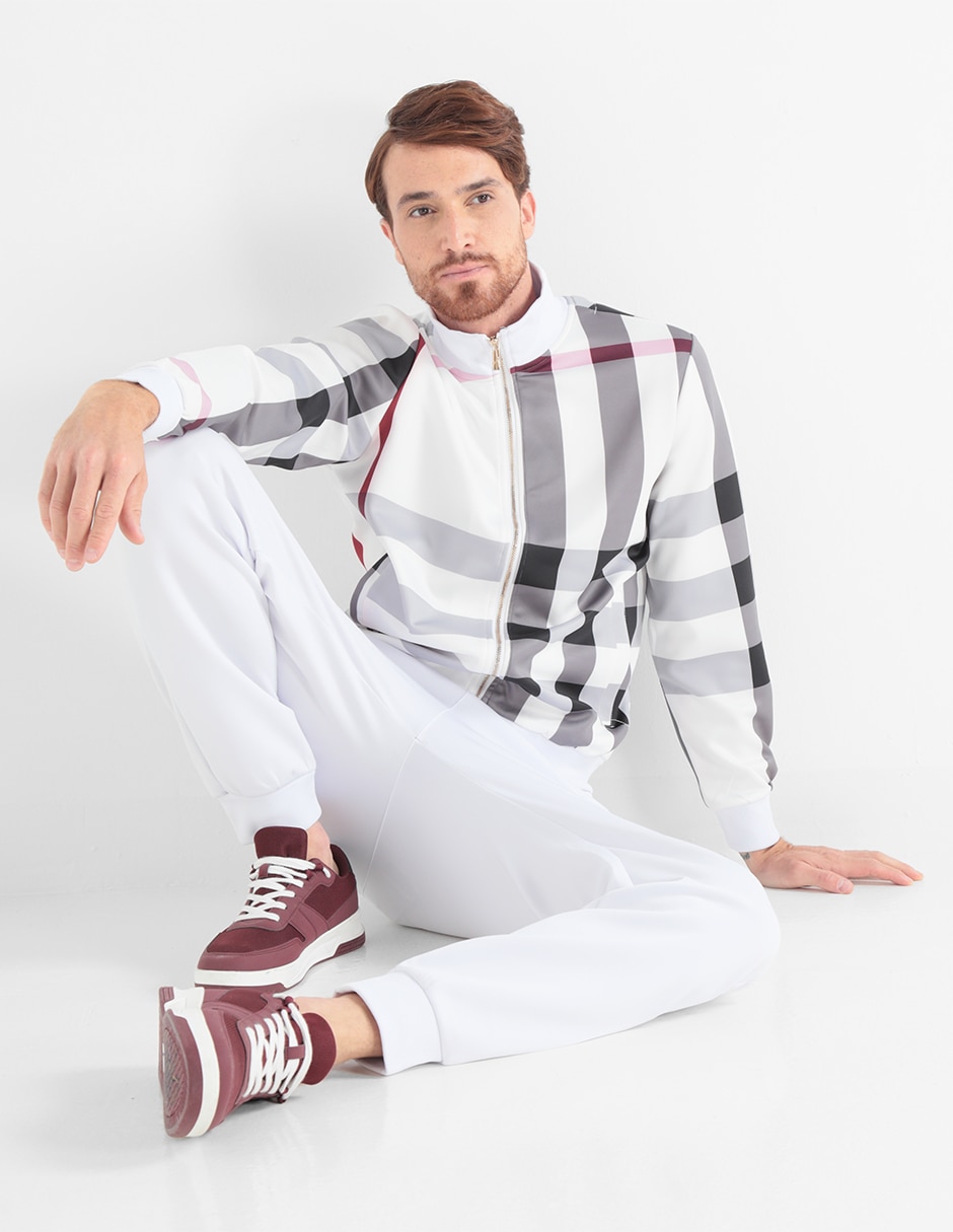 Conjunto deportivo regular con elástico para hombre 4