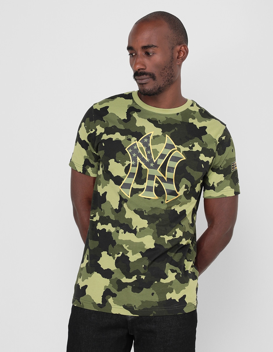 NEW YORK YANKEES JEANER TEE - CAMO MENS