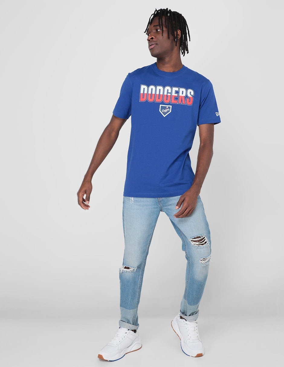 Playera deportiva para béisbol Los Angeles Dodgers de hombre 3