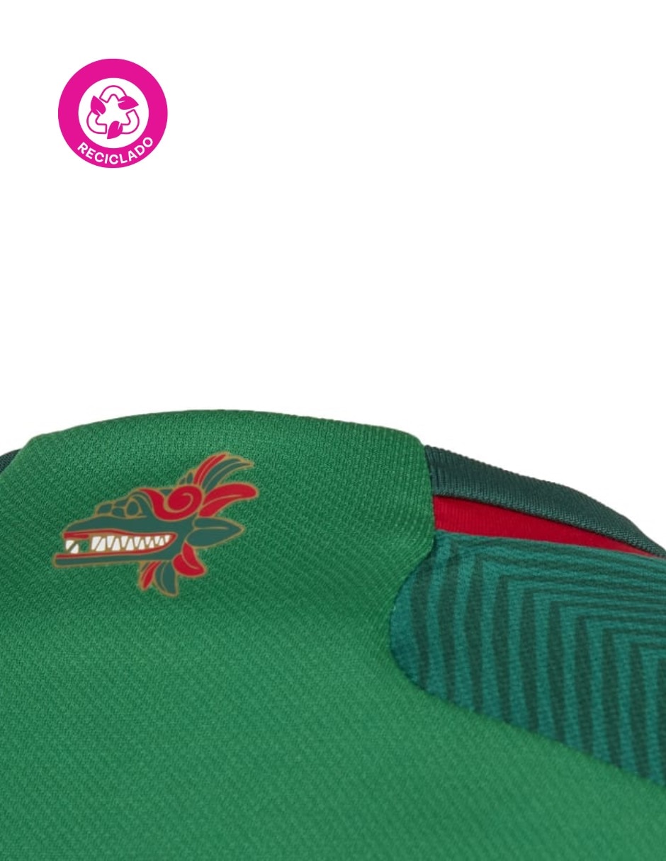 Jersey de Selección Nacional de México local para hombre 4