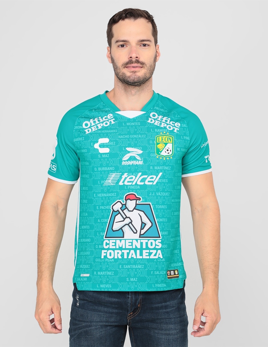Charly Men's León 2021/22 Home Jersey Green/White 