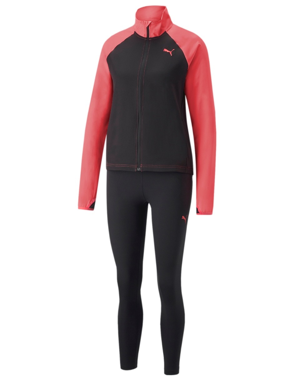 Conjunto deportivo regular con elástico para mujer 1