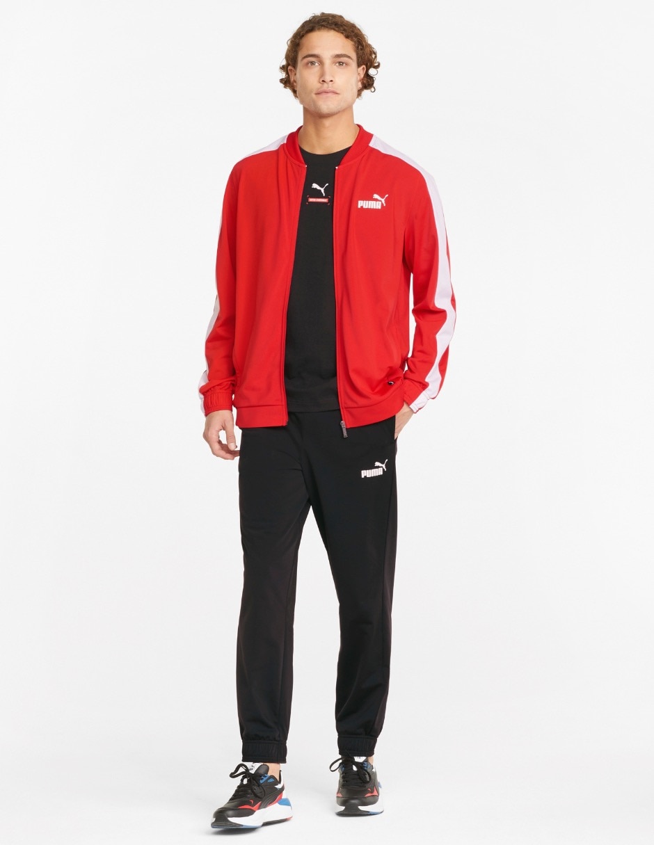 Conjunto deportivo regular con elástico para hombre