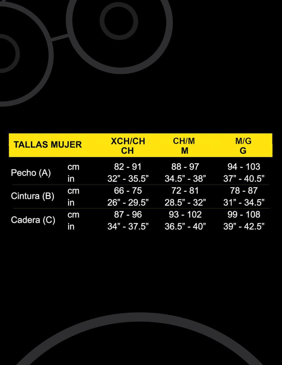 Conjunto malla compresión media para mujer 5